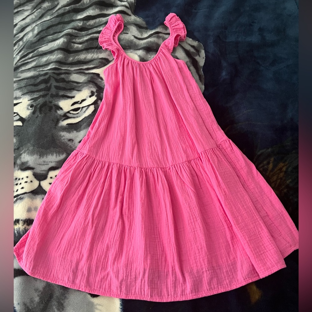 Boden Strappy Cheesecloth Dress